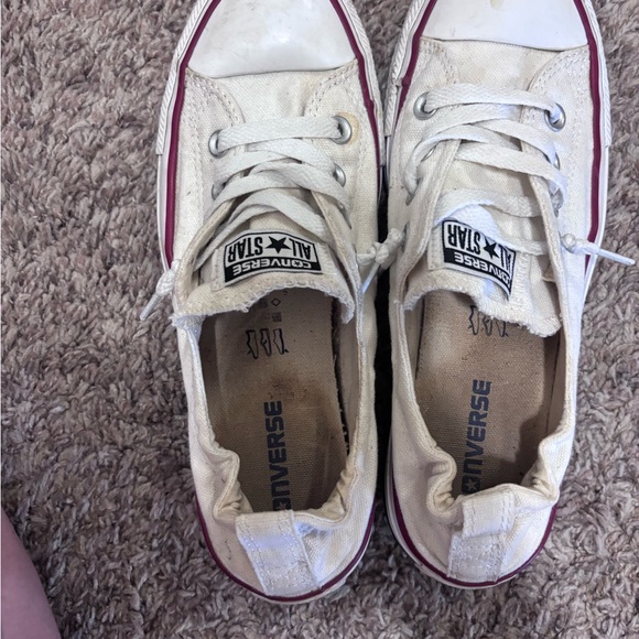 Converse Off-White Slip on Shoes - Picture 3 of 4